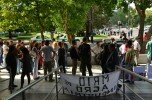 Empleados de Agroindustria renovaron reclamo en la Torre 1